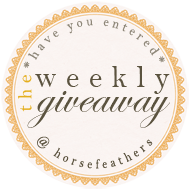 Weekly Giveaway @ HorseFeathers