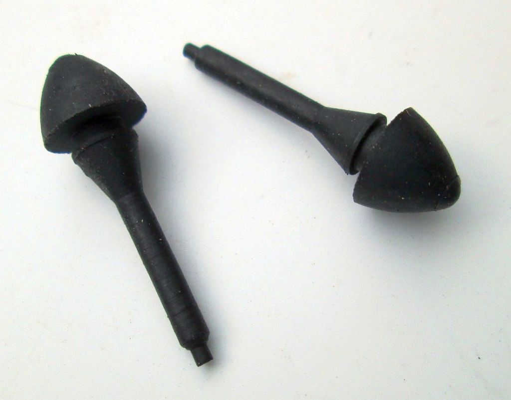 Chevy/GM Glove Box Door Ashtray Rubber Bumper Stops Universal CHEVROLET