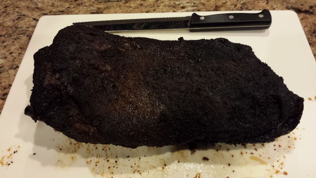 Brisket in Electric Smoker, fat up or down? TexAgs