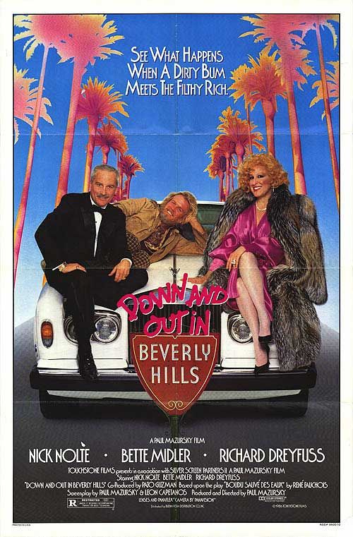 Down and Out in Beverly Hills 1986 DvdRip Free Downloads - Rapid4All