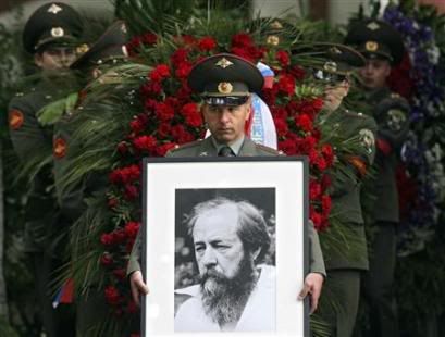 Solzhenitsyn's funeral
