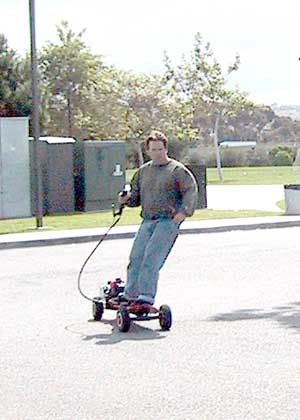 Terrain Surfer, Motorized skateboard