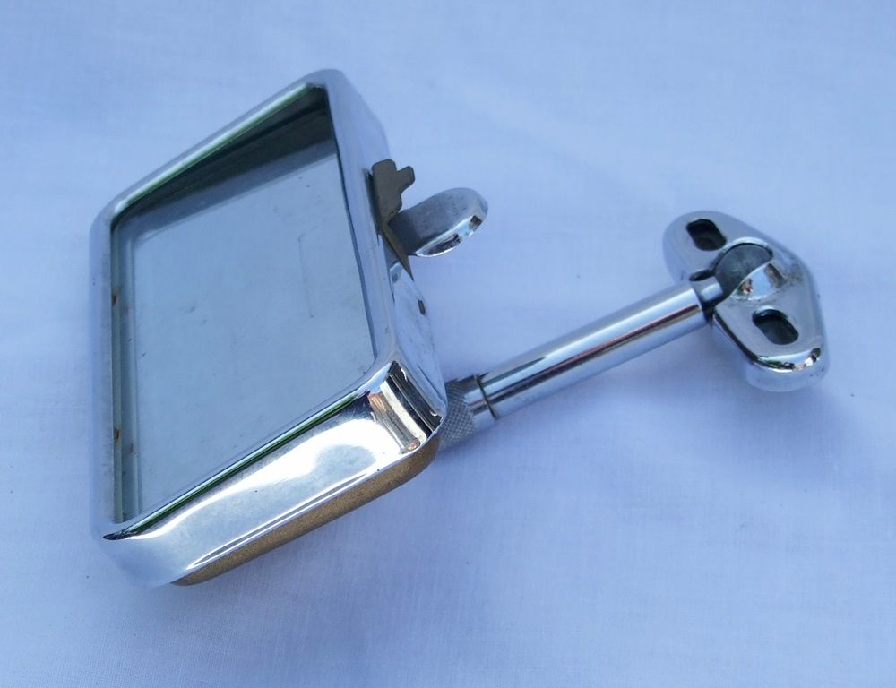 Vintage Winguard Classic Car Chrome Rear View Mirror