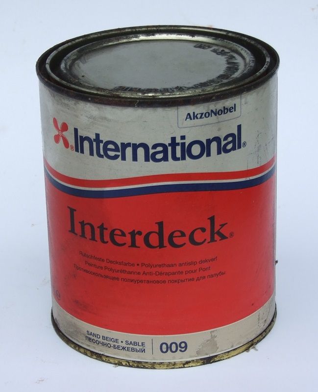 International Interdeck Slip Resistant Deck Paint Sand Beige 750ml eBay