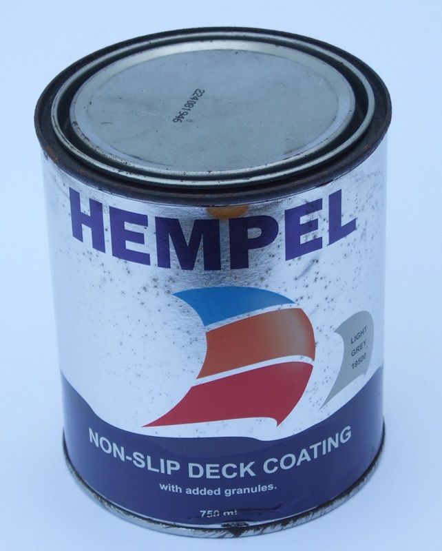 Hempel Non Slip Deck Coating 750ml Light Grey 19500 eBay