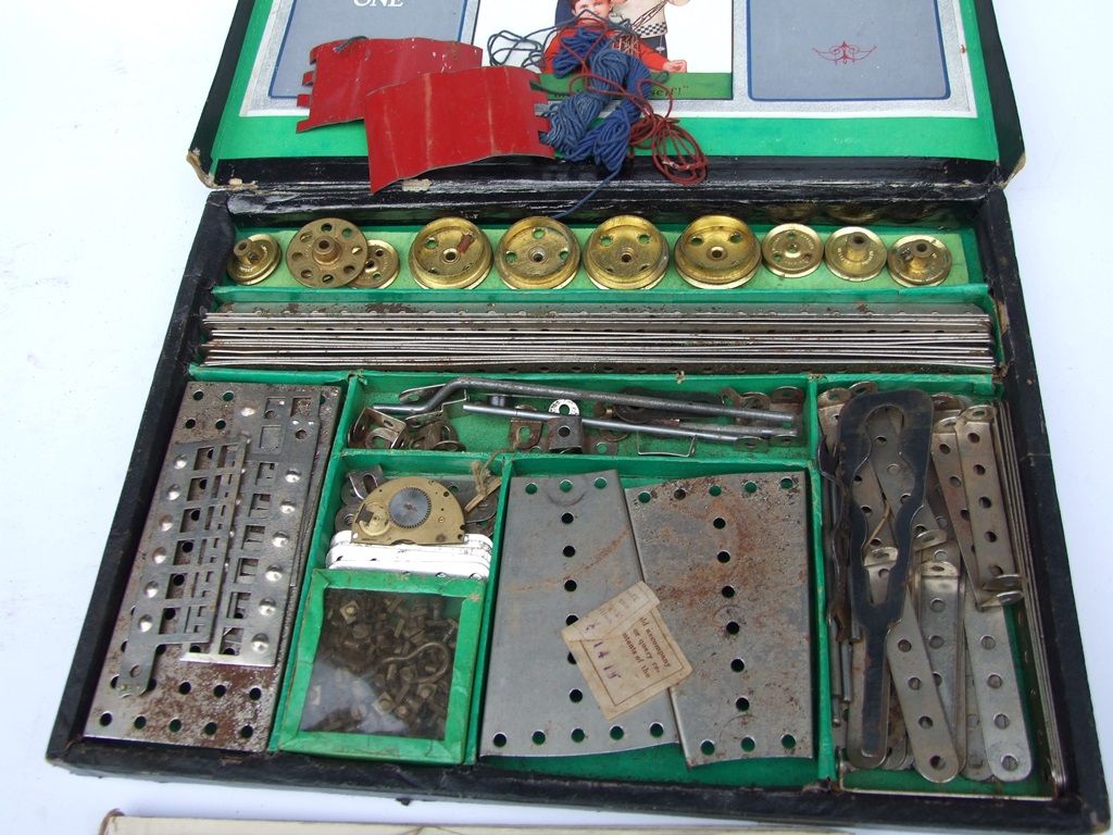 meccano set 2 mechanical construction box