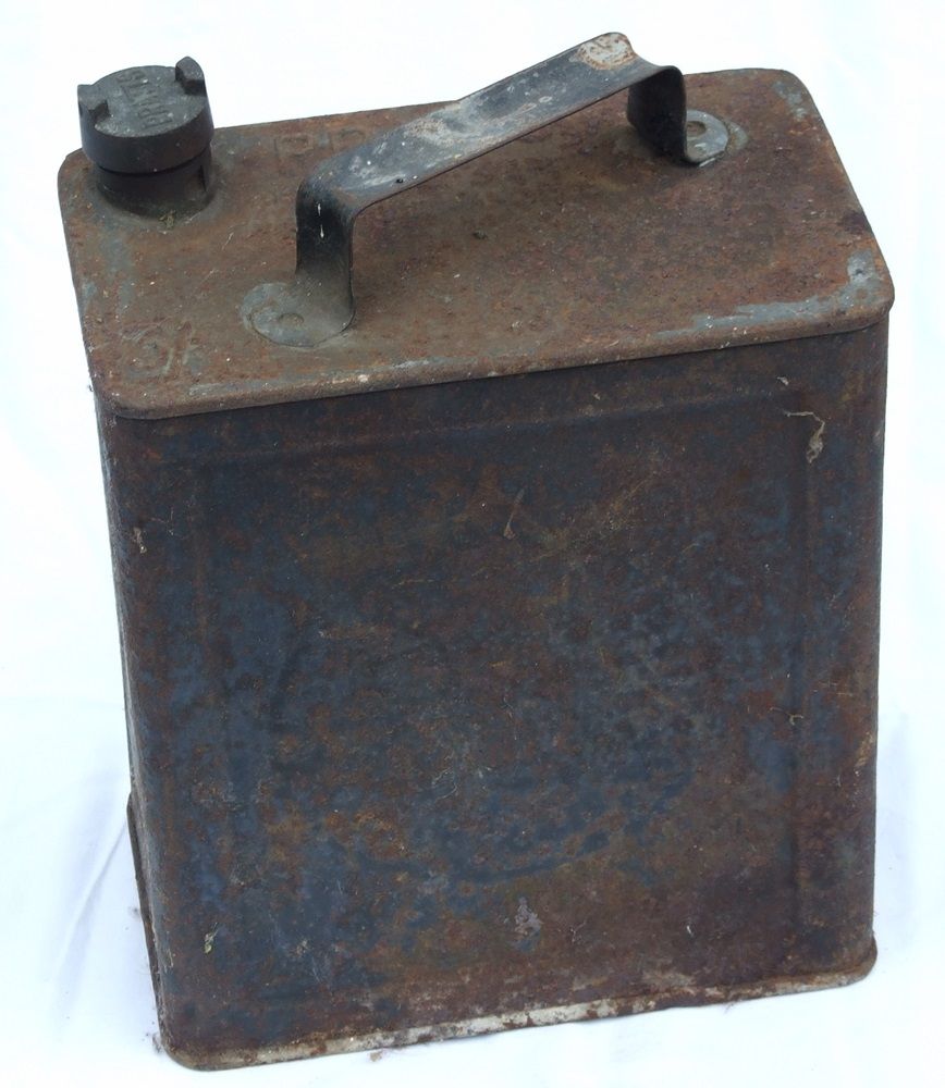 Vintage Petrol Fuel Can Pratts 3/ with Brass Lid eBay