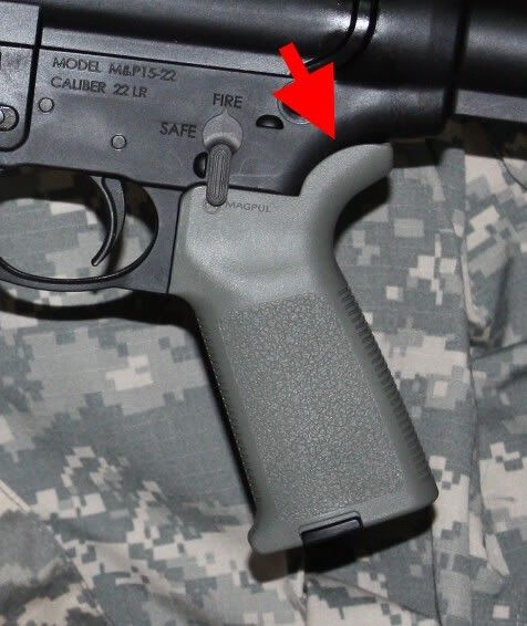 m&p 15 22 pistol grip