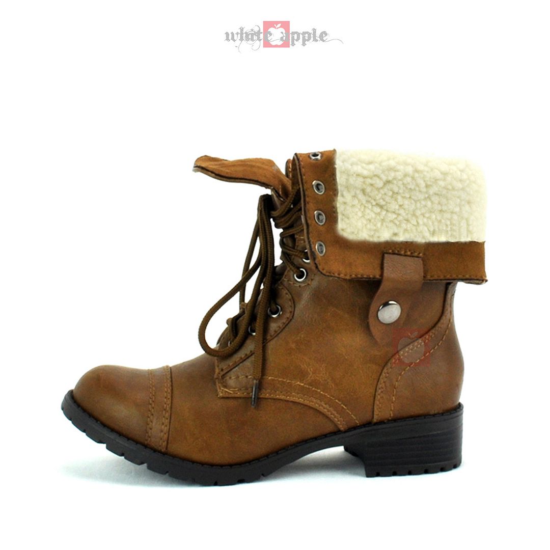 soda white combat boots