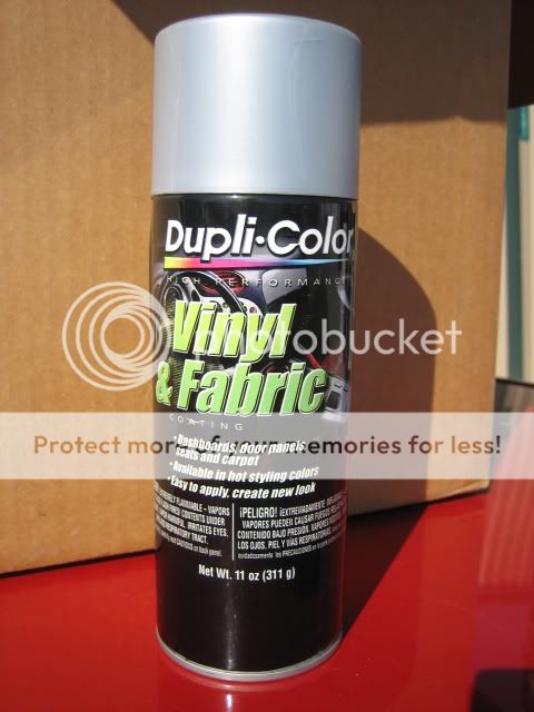 Dupli Color Silver Carpet Seat Spray Paint Door Panel