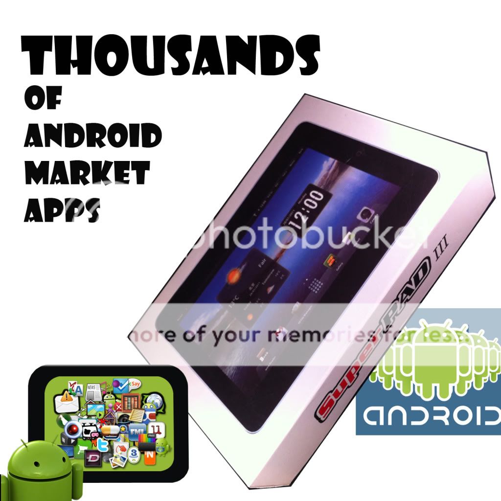 2012 SUPERPAD FLYTOUCH 3 Android 2.3 10.2 Tablet PC GPS WIFI HDMI 4GB 