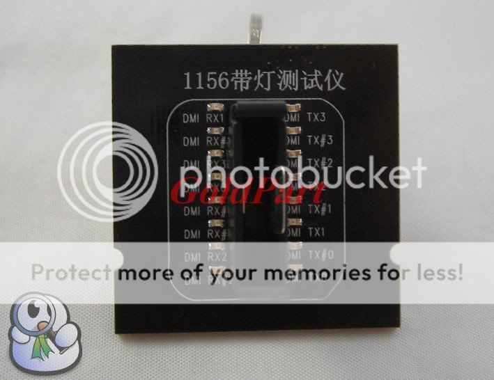 Intel 1156 Motherboard CPU Socket Slot Tester Test Card  