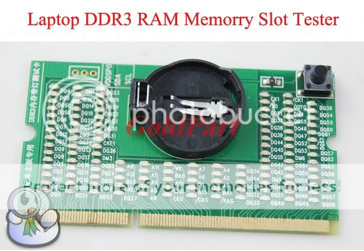 Laptop Motherboard DDR3 RAM Memorry Slot Test Tester